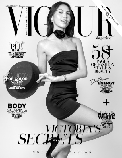VIGOUR MAGAZINE Black And White | April 2025 | Issue 02, page 1