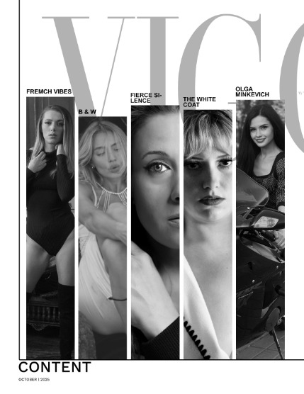 VIGOUR MAGAZINE The Black And White | October 2025 | Issue 02, page 2