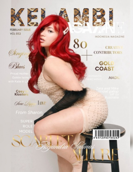 Kelambi Magazine Fashion and Portrait February 2026 Vol 052, page 1