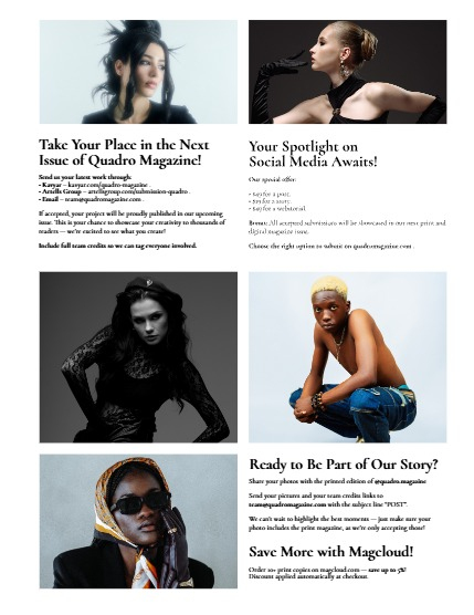 QUADRO MAGAZINE - FASHION & GLAMOUR MAY (Vol 1591), page 3