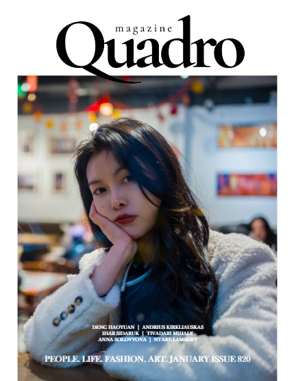QUADRO MAGAZINE - PEOPLE LIVE FASHION ART (Vol 820), page 1