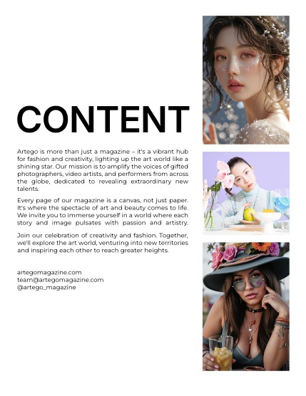 ARTEGO MAGAZINE - FINE-ART & AI APRIL ISSUE 770, page 2