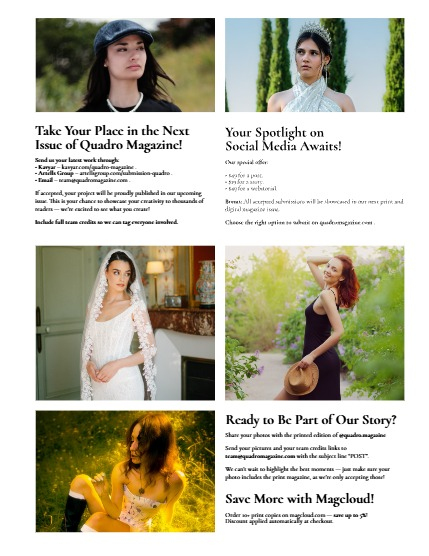QUADRO MAGAZINE - PORTRAIT AUGUST (Vol 1704), page 3