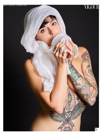VIGOUR MAGAZINE Nude & Boudoir | February 2025 | Issue 02, page 9