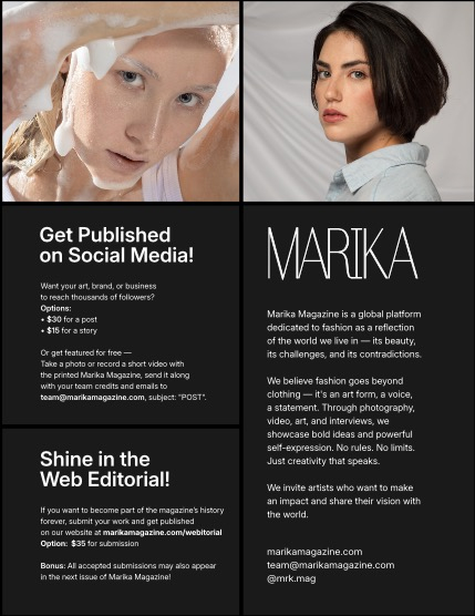 MARIKA MAGAZINE PORTRAIT (ISSUE 5813 - July), page 2