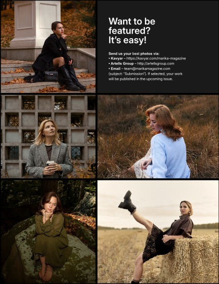 MARIKA MAGAZINE PORTRAIT (ISSUE 6036 - NOVEMBER), page 3