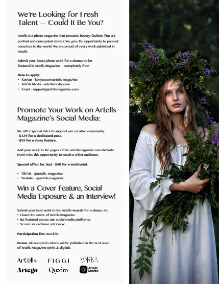 ARTELLS MAGAZINE - PORTRAIT SEPTEMBER (Vol 4278), page 3