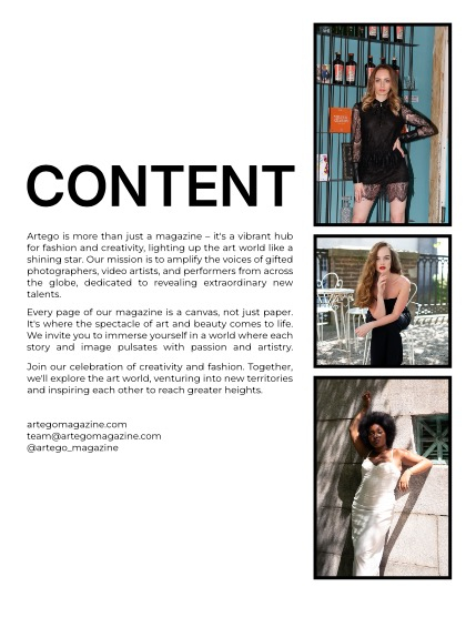 ARTEGO MAGAZINE - FASHION & GLAMOUR JUNE ISSUE 905, page 2
