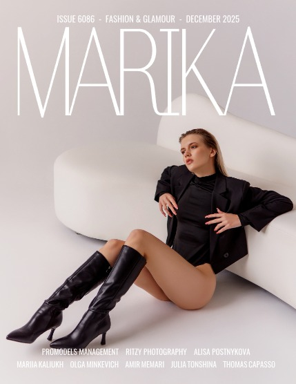MARIKA MAGAZINE FASHION & GLAMOUR (ISSUE 6086 - December), page 1