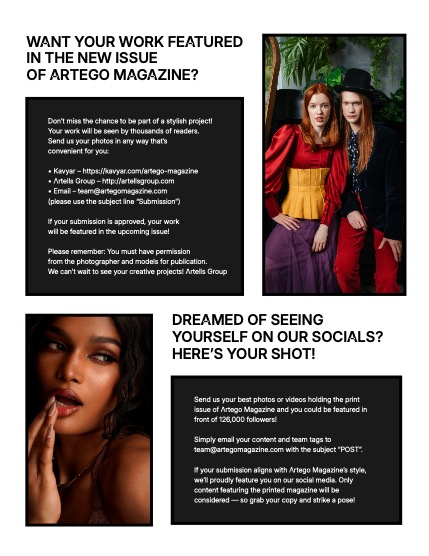 ARTEGO MAGAZINE - FASHION & GLAMOUR JANUARY ISSUE 1200, page 4