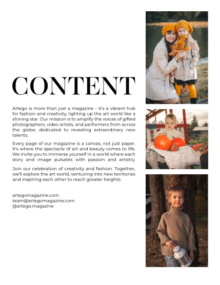 ARTEGO MAGAZINE - TEEN & KIDS NOVEMBER ISSUE 582, page 2