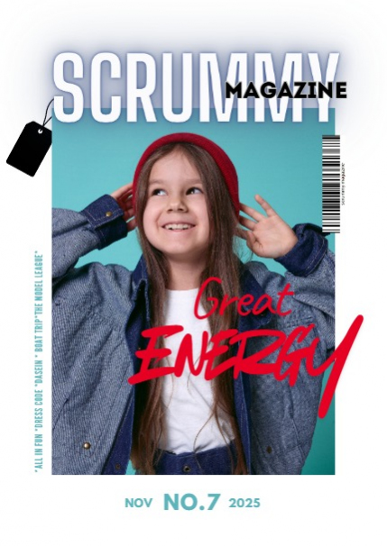 SCRUMMY MAGAZINE NOV 7/2025, page 1