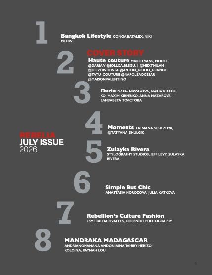 Rebelia Issue 012 July 2026, page 5