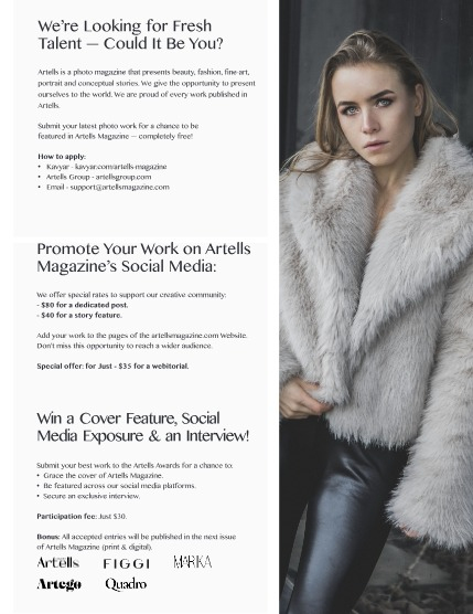 ARTELLS MAGAZINE - PORTRAIT MARCH (Vol 3948), page 3