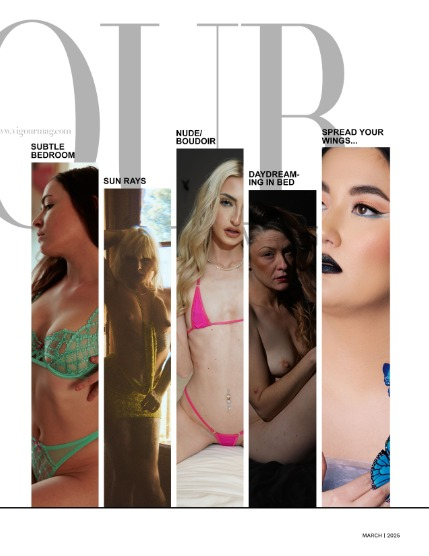 VIGOUR MAGAZINE Nude & Boudoir | March 2025 | Issue 04, page 3