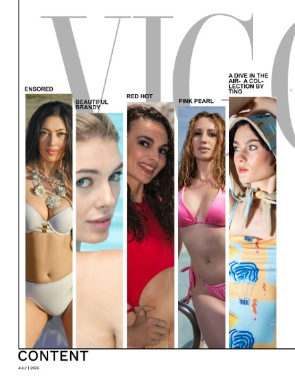 VIGOUR MAGAZINE Swimwear & Bikini | July 2025 | Issue 01, page 2