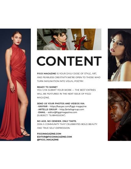 FIGGI MAGAZINE - FASHION & GLAMOUR JANUARY (Vol 1971), page 3