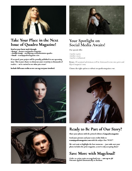 QUADRO MAGAZINE - PORTRAIT MAY (Vol 1594), page 3