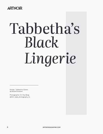 ARTNOIR Issue 20, September 2026, page 8