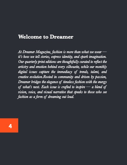 Dreamer Magazine Issue 54, page 4