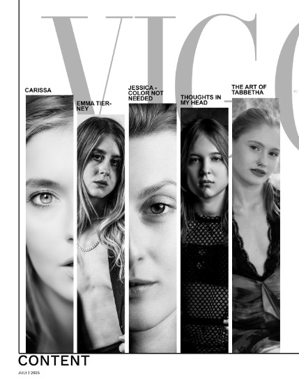 VIGOUR MAGAZINE The Black And White | July 2025 | Issue 03, page 2