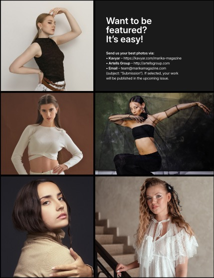 MARIKA MAGAZINE PORTRAIT (ISSUE 5812 - JULY), page 3