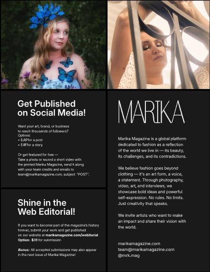 MARIKA MAGAZINE PORTRAIT (ISSUE 6047 - NOVEMBER), page 2