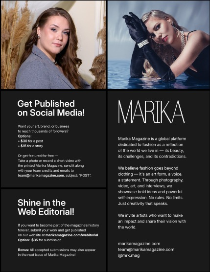 MARIKA MAGAZINE PORTRAIT (ISSUE 6136 - January), page 2
