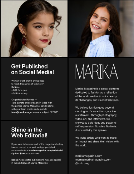 MARIKA MAGAZINE TEEN & KIDS (ISSUE 6250 - April), page 2