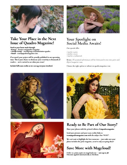 QUADRO MAGAZINE - PORTRAIT JULY (Vol 1684), page 3