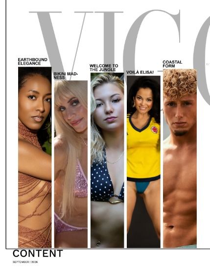 Вигор, журнал. Купальники и бикини, сентябрь 2026 (VIGOUR MAGAZINE Swimwear & Bikini | September 2026), page 2