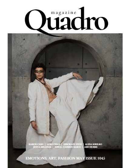 QUADRO MAGAZINE - EMOTIONS. ART. FASHION MAY (Vol 1045), page 1