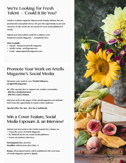ARTELLS MAGAZINE - FINEART & VISUAL ART JUNE (Vol 3252), page 3