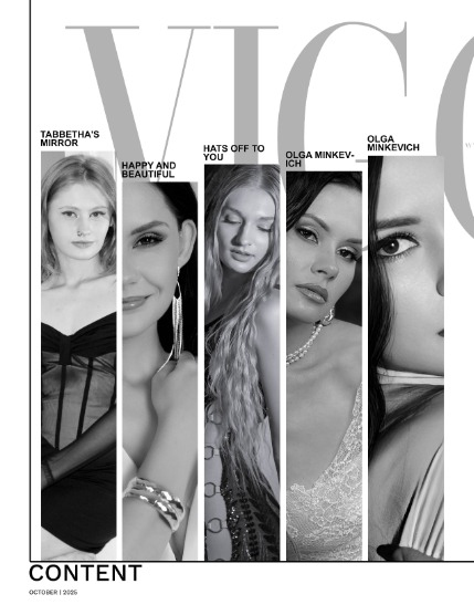 VIGOUR MAGAZINE The Black And White | October 2025 | Issue 03, page 2