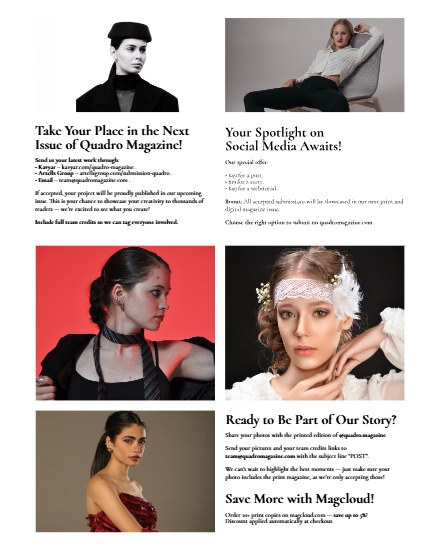 QUADRO MAGAZINE - FASHION & GLAMOUR SEPTEMBER (Vol 1715), page 3