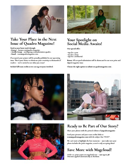 QUADRO MAGAZINE - FASHION & GLAMOUR JULY (Vol 1187), page 3