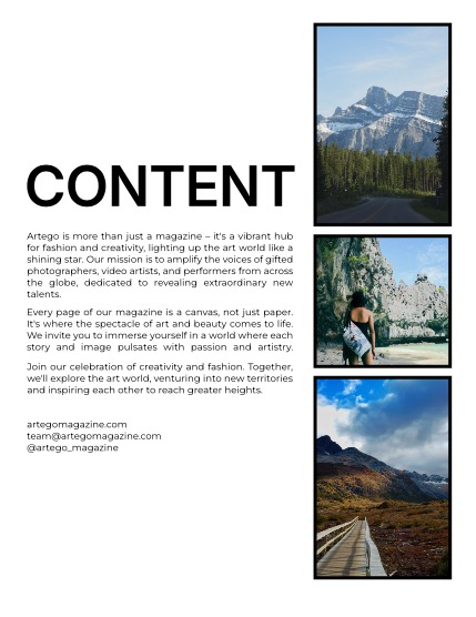 ARTEGO MAGAZINE - NATURE & TRAVELS AUGUST ISSUE 981, page 2