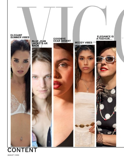 VIGOUR MAGAZINE Fashion & Beauty | August 2025 | Issue 17, page 2