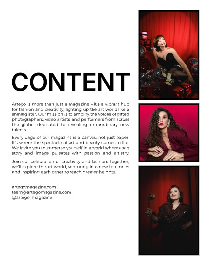 ARTEGO MAGAZINE -  PORTRAIT DECEMBER ISSUE 1172, page 2