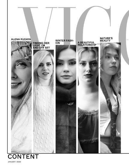 VIGOUR MAGAZINE The Black And White | January 2026 | Issue 04, page 2