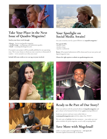 QUADRO MAGAZINE - PORTRAIT APRIL (Vol 1545), page 3