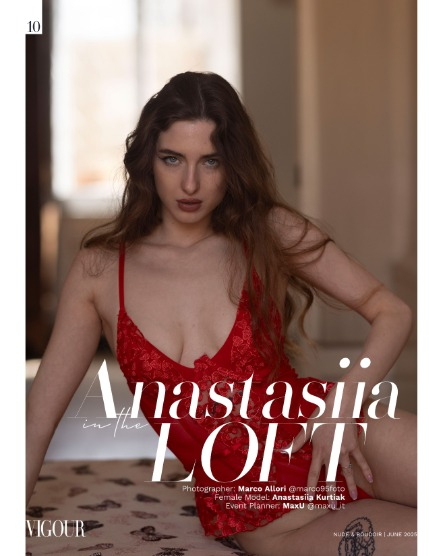VIGOUR MAGAZINE Nude & Boudoir | June 2025 | Issue 02, page 10