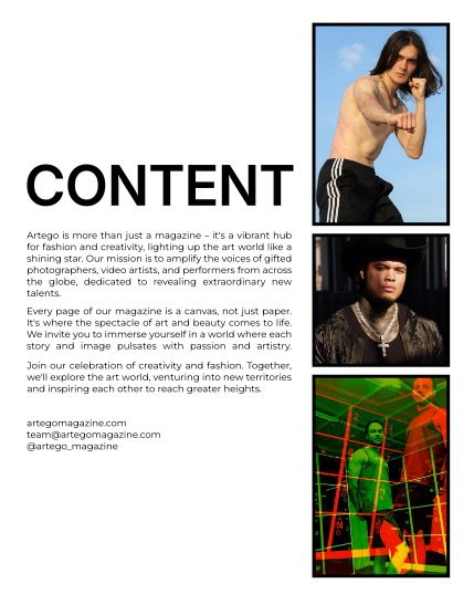 ARTEGO MAGAZINE - MEN FEBRUARY ISSUE 1225, page 2