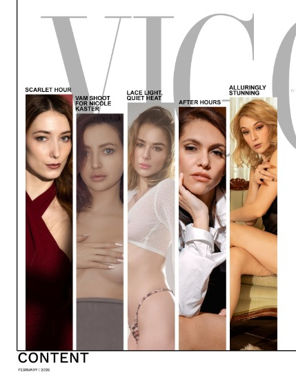 VIGOUR MAGAZINE The Nude & Boudoir | February 2026 | Issue 01, page 2