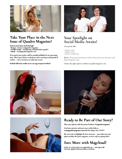 QUADRO MAGAZINE - PORTRAIT APRIL (Vol 1564), page 3