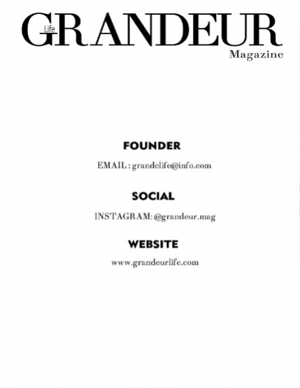GRANDEUR LIFE BEAUTY february VOL 5/2025, page 4