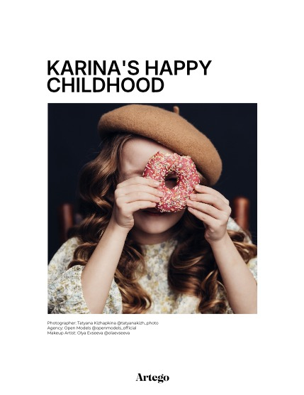 ARTEGO MAGAZINE - ARTISTIC TEEN & KIDS APRIL ISSUE 775, page 4