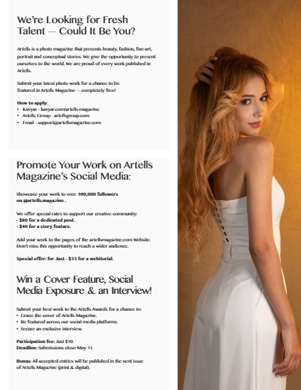 ARTELLS MAGAZINE - PORTRAIT JUNE (Vol 3321), page 3