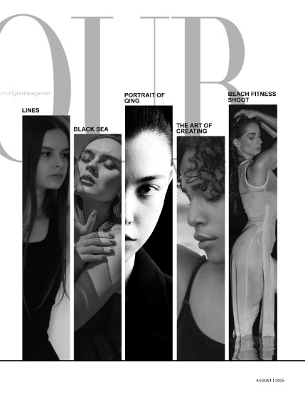 VIGOUR MAGAZINE The Black And White | August 2025 | Issue 03, page 3