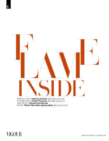 VIGOUR MAGAZINE Fashion & Beauty | August 2025 | Issue 16, page 4